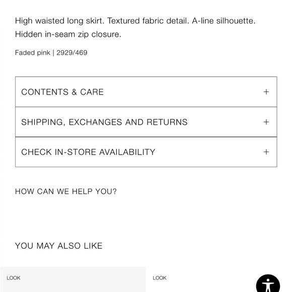 Pink tweed textured zara crop top and flare skirt - Picture 9 of 13